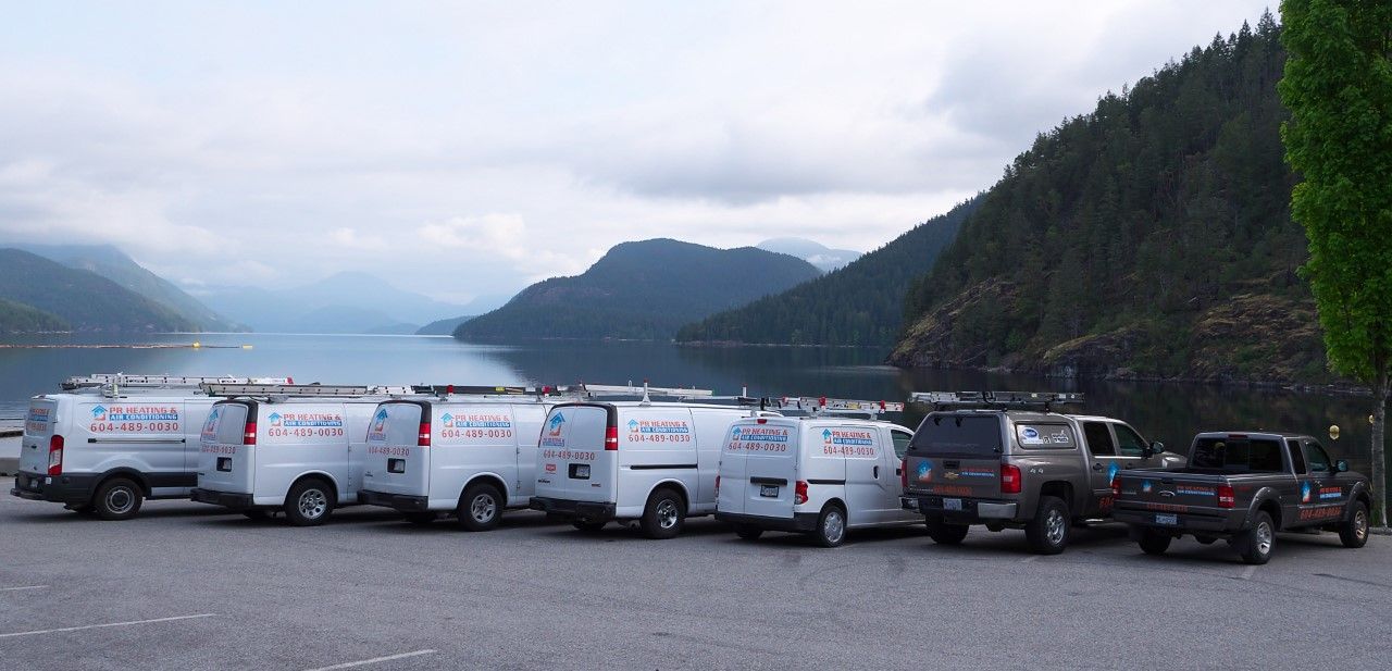 The PR Heating & Air fleet